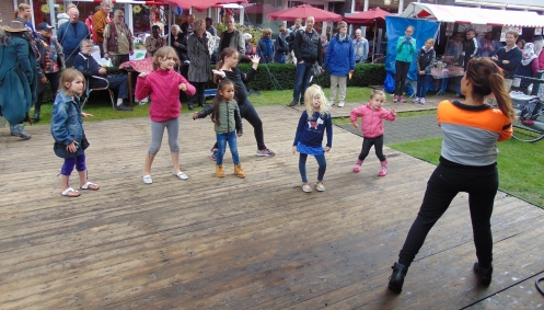 Van de regen een deugd maken tijdens Heusdenhout Festival